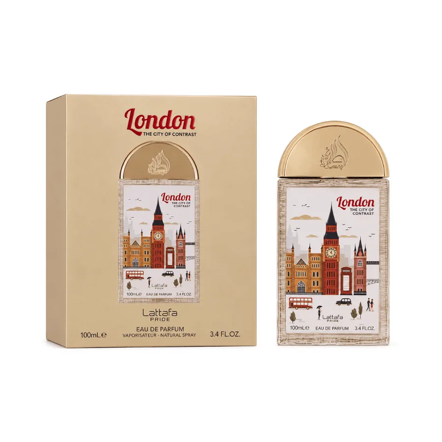 Lattafa London The City Of Contrast EDP 100 ml Mujer